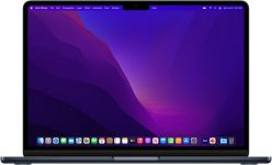 Изображение MacBook Air M2 2022 спереди