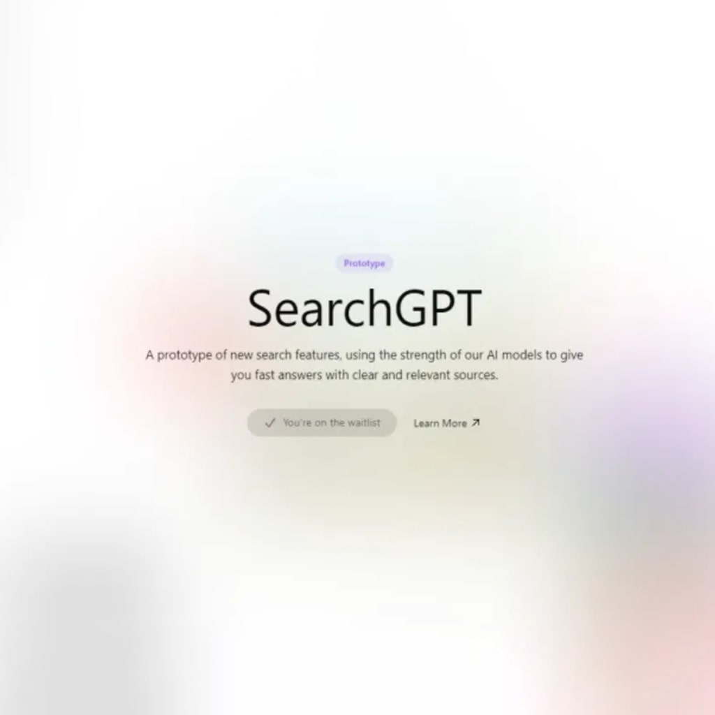OpenAI представила SearchGPT — новую поисковую систему