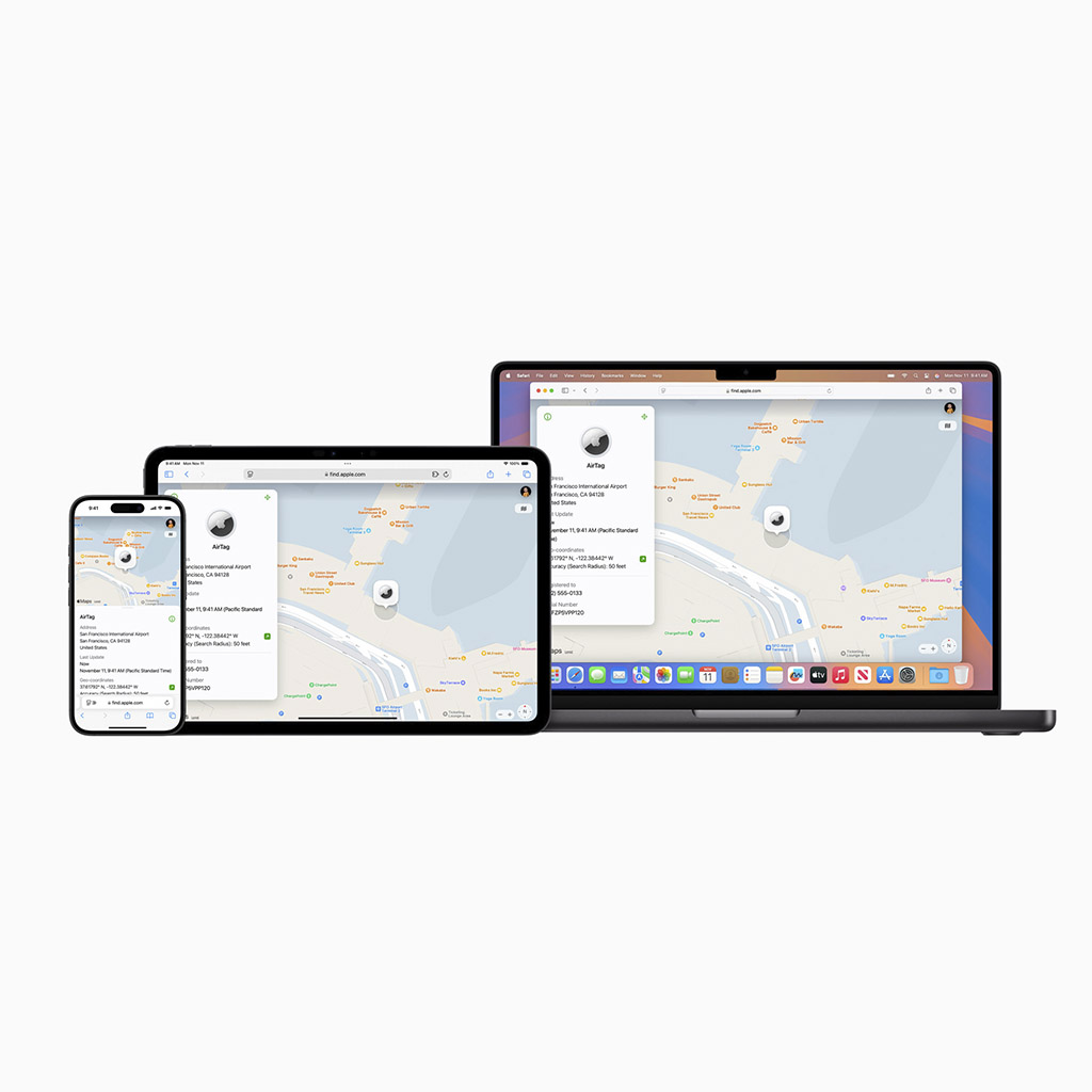 «Локатор» от Apple позволит делится местоположением потерянных вещей