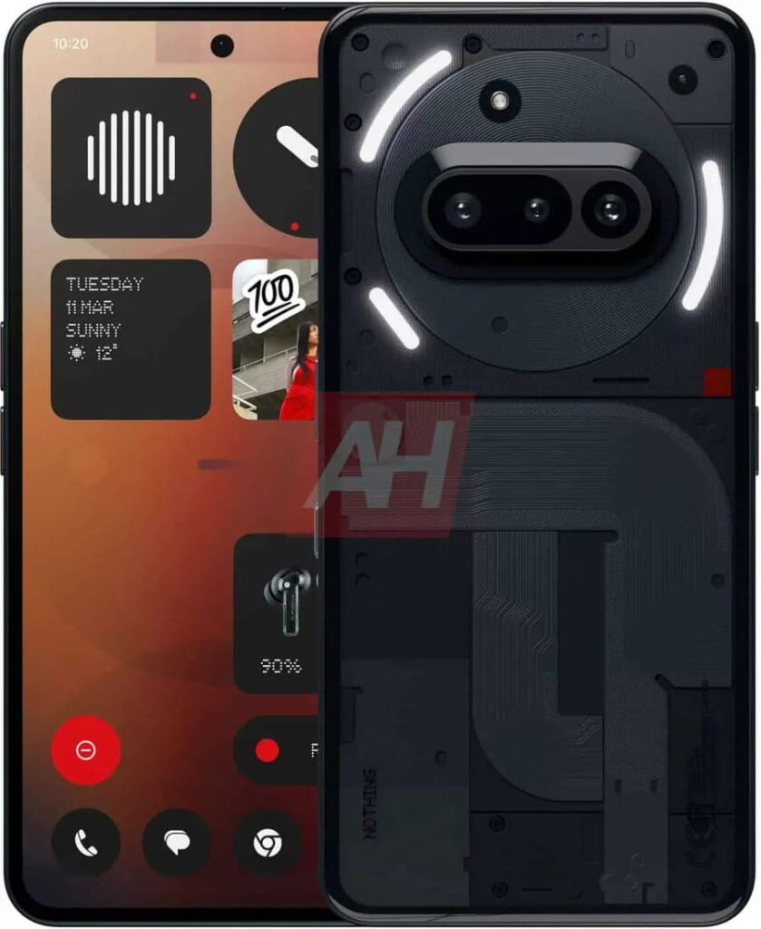 Nothing Phone (3a) черный