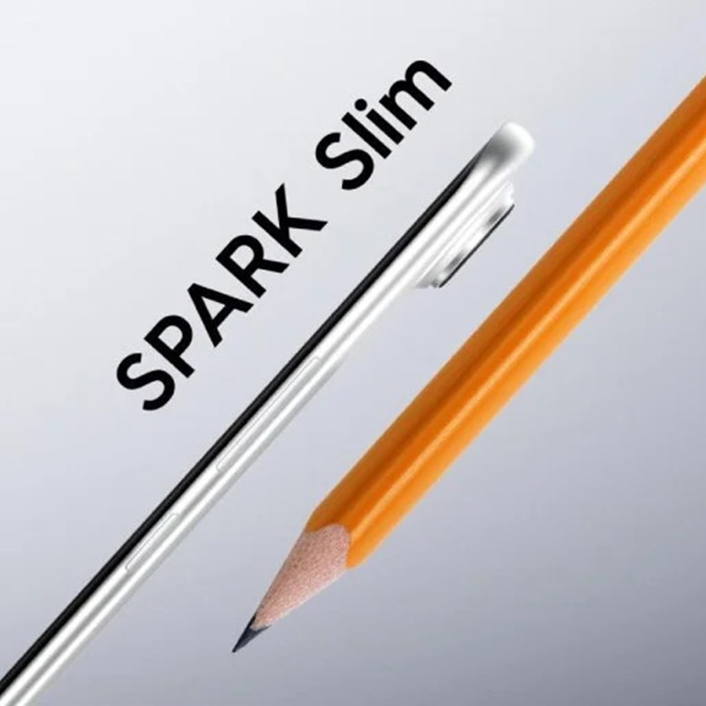 Tecno выпустит самый тонкий смартфон в мире Spark Slim