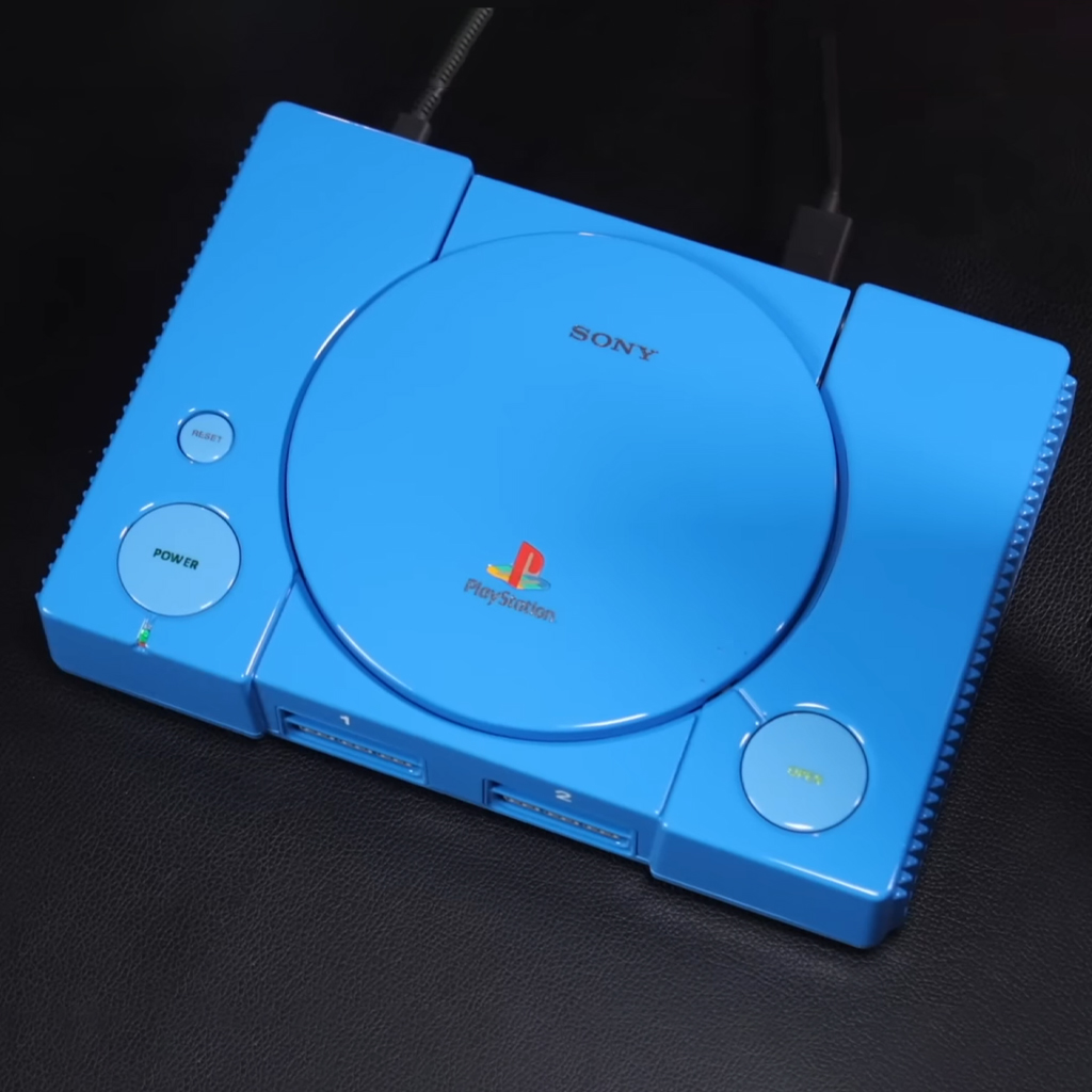 Блогер добавил в классическую PlayStation 1 современные функции