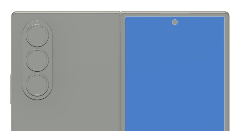 рендер 2 Galaxy Z Fold 8