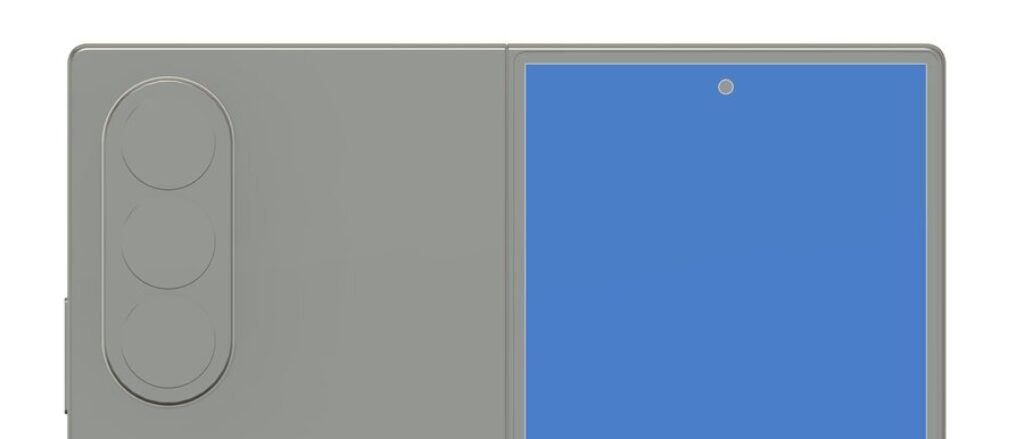 рендер Galaxy Z Fold 8