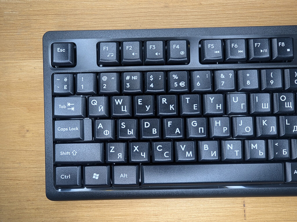 A4Tech FG1200 клавиатура слева